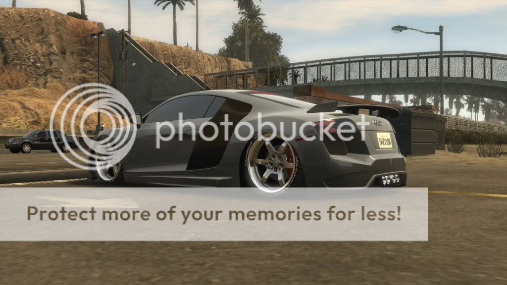 The Audi R8 in MidnightClub Los Angeles The Audi R8 in MidnightClub Los Angeles