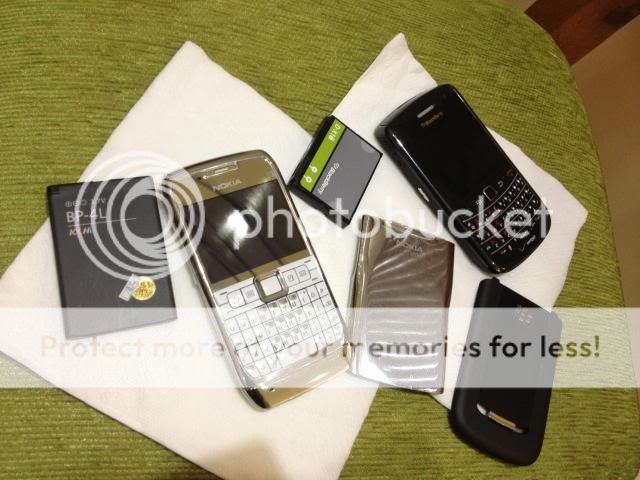 Cần bán Nokia E71 trắng và Blackberry Bold 9650 Lock verizon black Giá GOOD máy Ngon! - 3