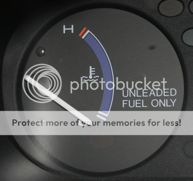 Poll Where is you temp gauge HondaTech Honda Forum Discussion